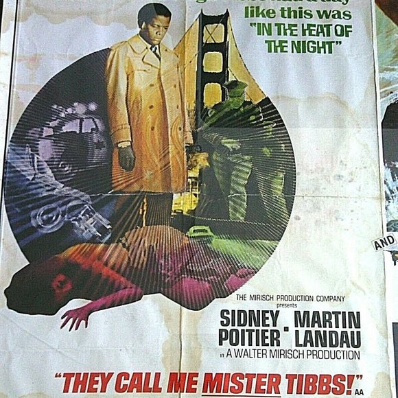Original Movie Poster Double Feature They Call Me Mister Tibbs & Hornets' Nest - Picture 4 of 16